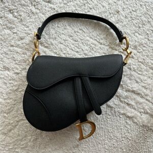 Dior Saddle Bag Black